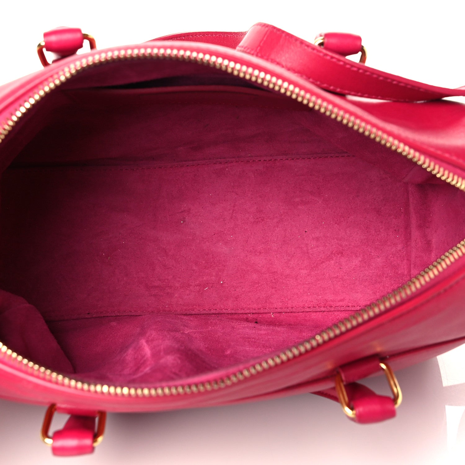 Saint Laurent Calfskin Classic Duffle Fuchsia 4 of 14