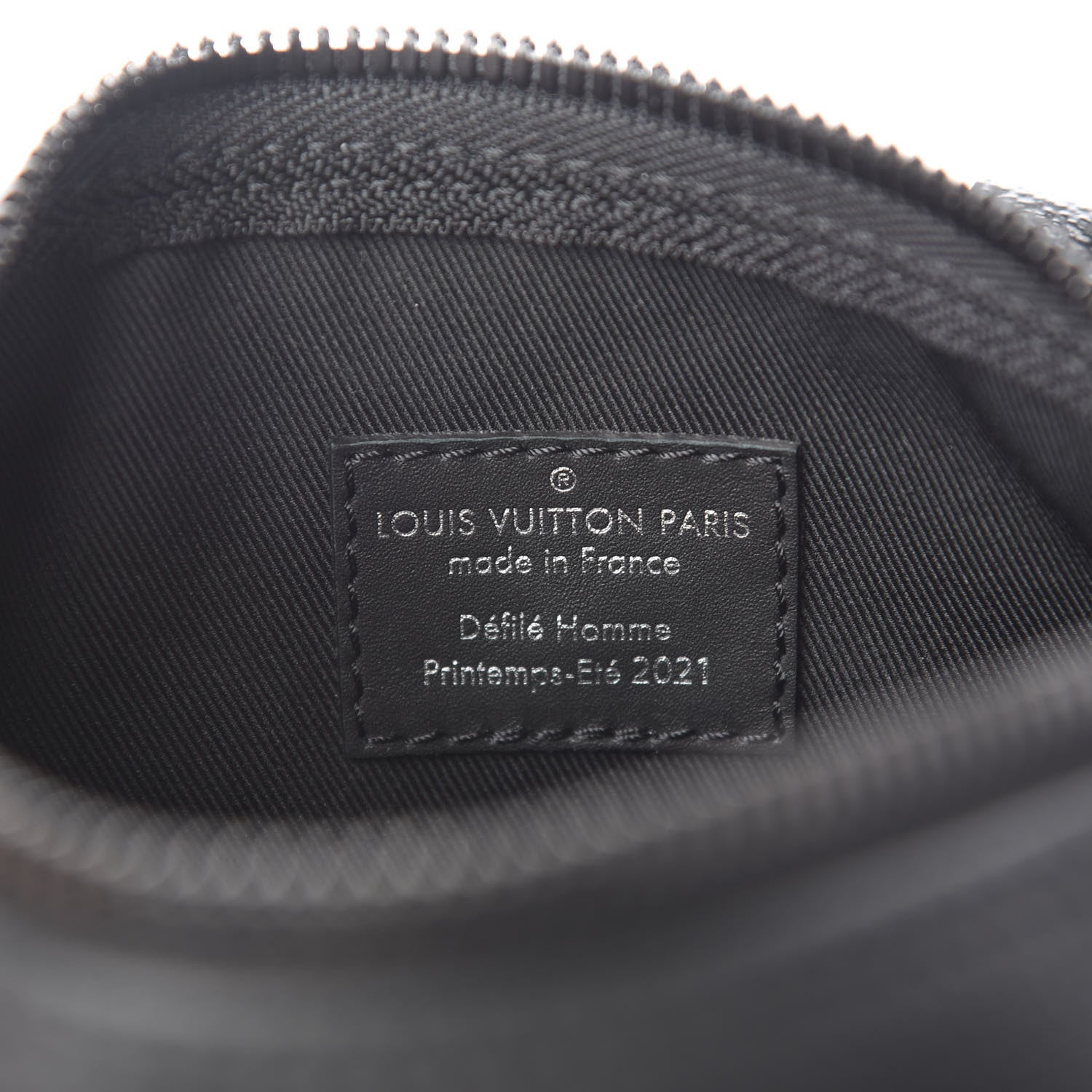 Louis Vuitton Calfskin Damier Distorted Keepall XS Black 8 of 8