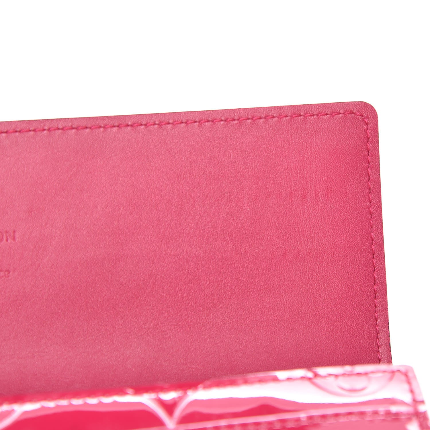 Louis Vuitton Vernis Sarah Wallet Rose Indien 9 of 9