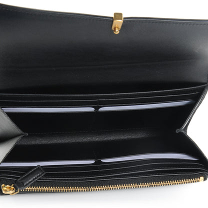 Saint Laurent Leather Classic Y Wallet Black 6 of 8