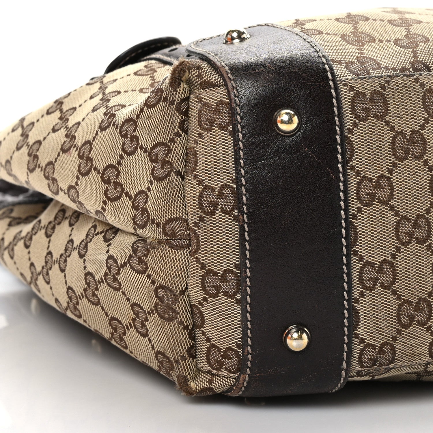 Gucci Monogram Small Pelham Shoulder Bag Dark Brown 7 of 10