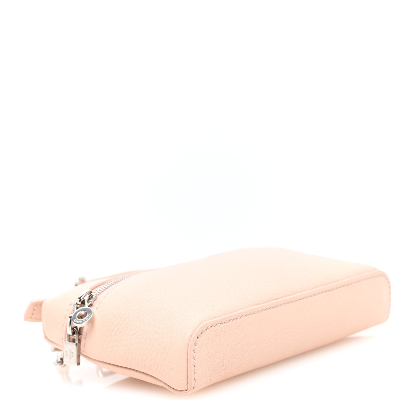 Grained Calfskin Extra Pocket Mini Pouch Candoglia Marble