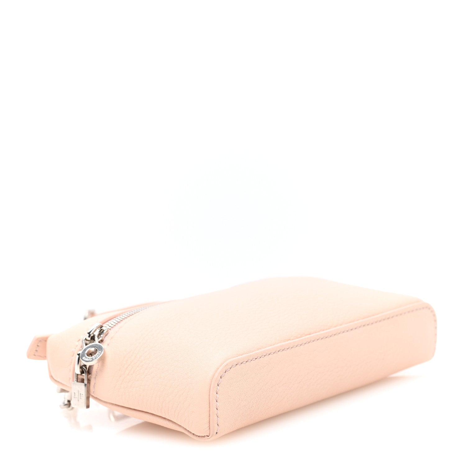Loro Piana Grained Calfskin Extra Pocket Mini Pouch Candoglia Marble 4 of 9