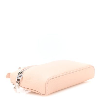 Loro Piana Grained Calfskin Extra Pocket Mini Pouch Candoglia Marble 4 of 9