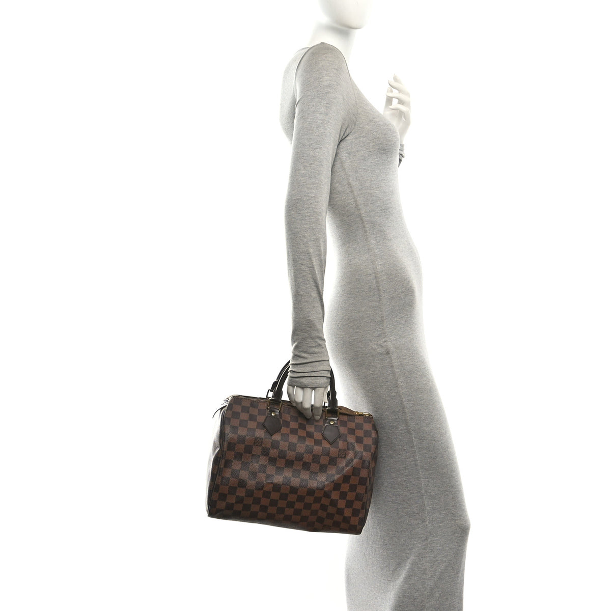 Louis Vuitton Damier Ebene Speedy 30 2 of 10