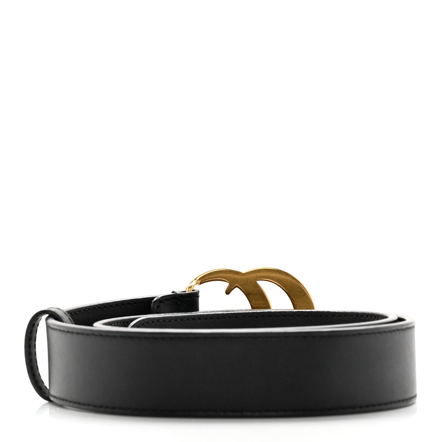 Gucci Moon Calfskin Double G 30mm Belt 70 28 Black 2 of 10
