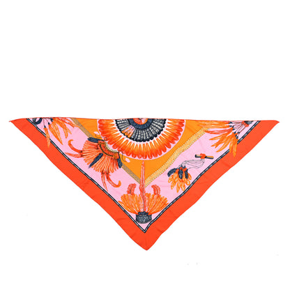 Hermes Silk Brazil Giant Triangle Scarf 1 of 3