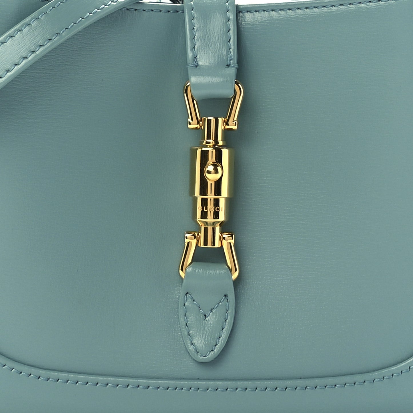Boarded Dyana Lux Calfskin Mini Jackie 1961 Hobo Dusty Azure