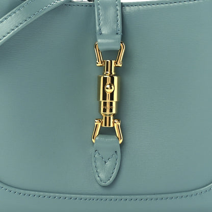 Gucci Boarded Dyana Lux Calfskin Mini Jackie 1961 Hobo Dusty Azure 8 of 11