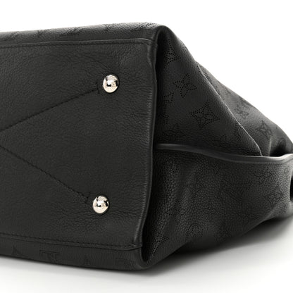 Louis Vuitton Mahina Carmel Hobo Black 9 of 9