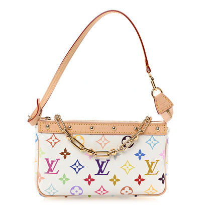 Louis Vuitton LV X TM Monogram Multicolor Pochette Accessories White 1 of 9
