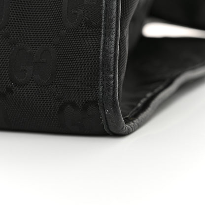 Gucci Econyl Nylon Monogram Large Off The Grid Tote Bag Black 13 of 15