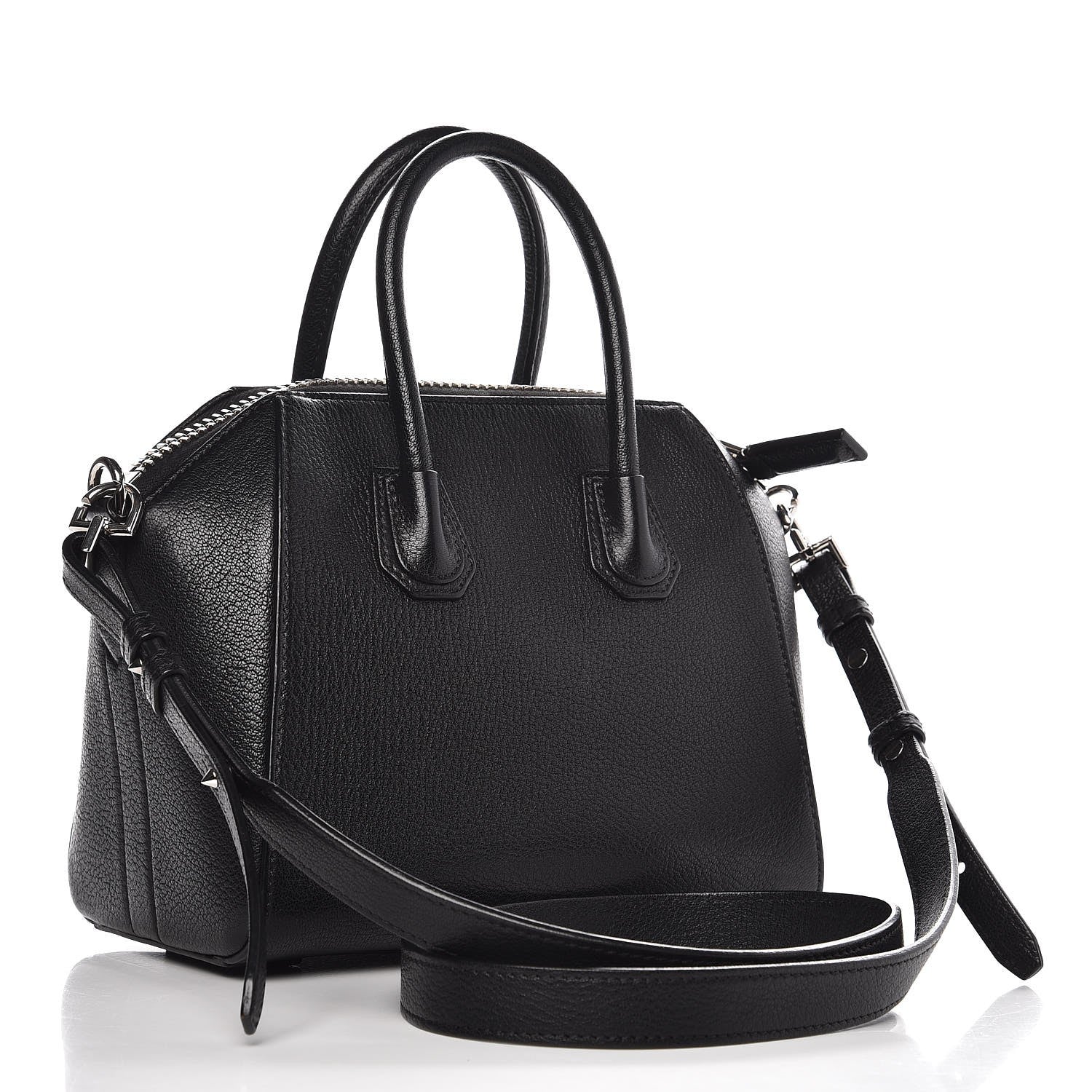 Givenchy Sugar Goatskin Mini Antigona Black 3 of 9