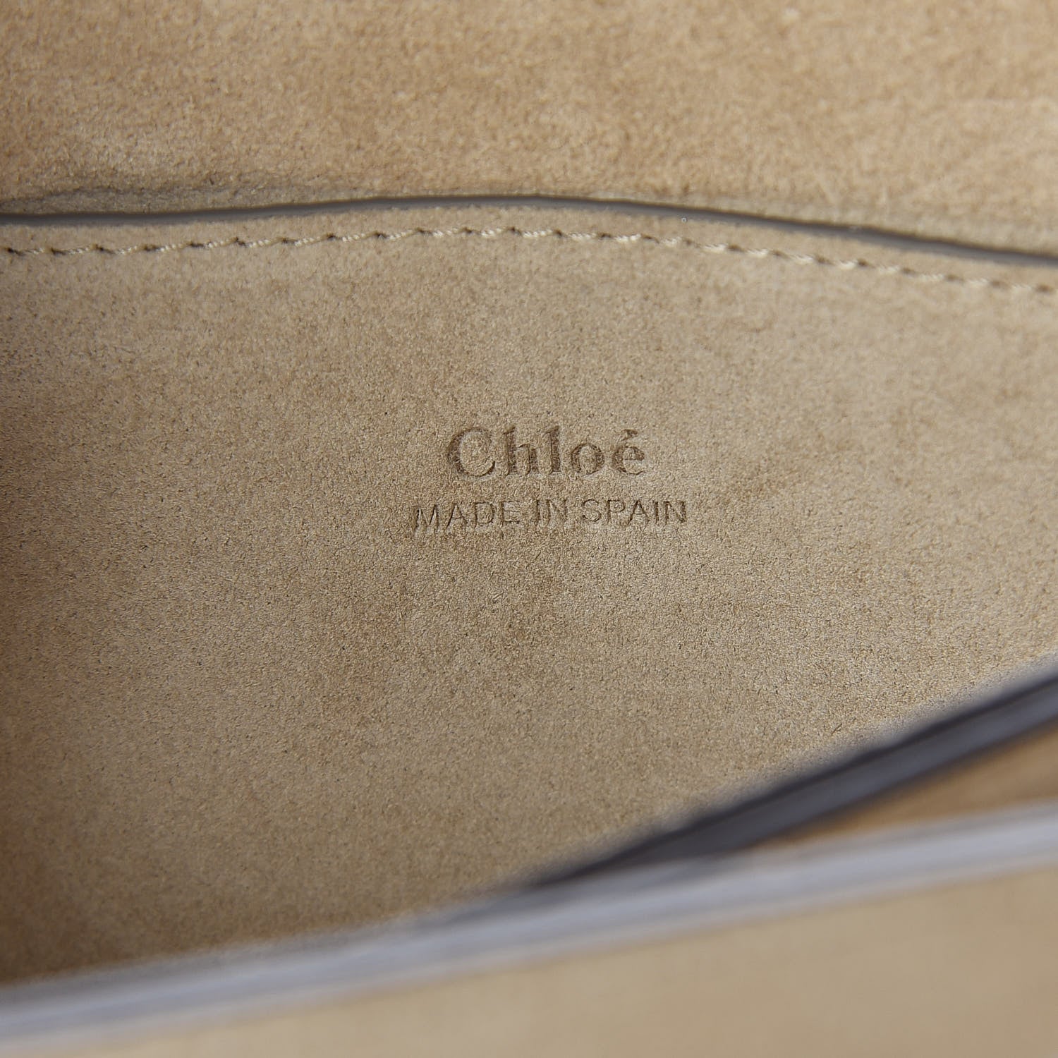 Chloe Suede Calfskin Small Faye Shoulder Bag Tobacco 6 of 9