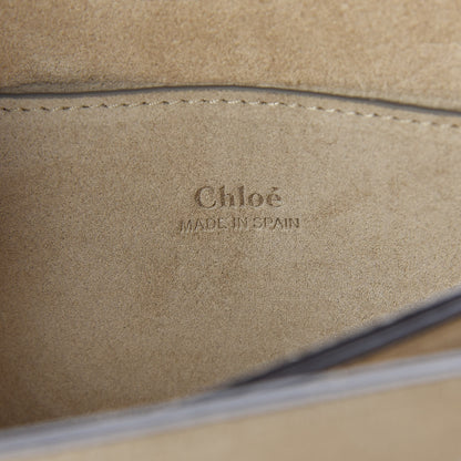 Chloe Suede Calfskin Small Faye Shoulder Bag Tobacco 6 of 9