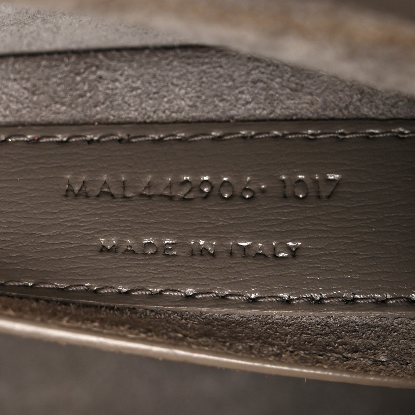 Calfskin Medium Monogram Sunset Fog