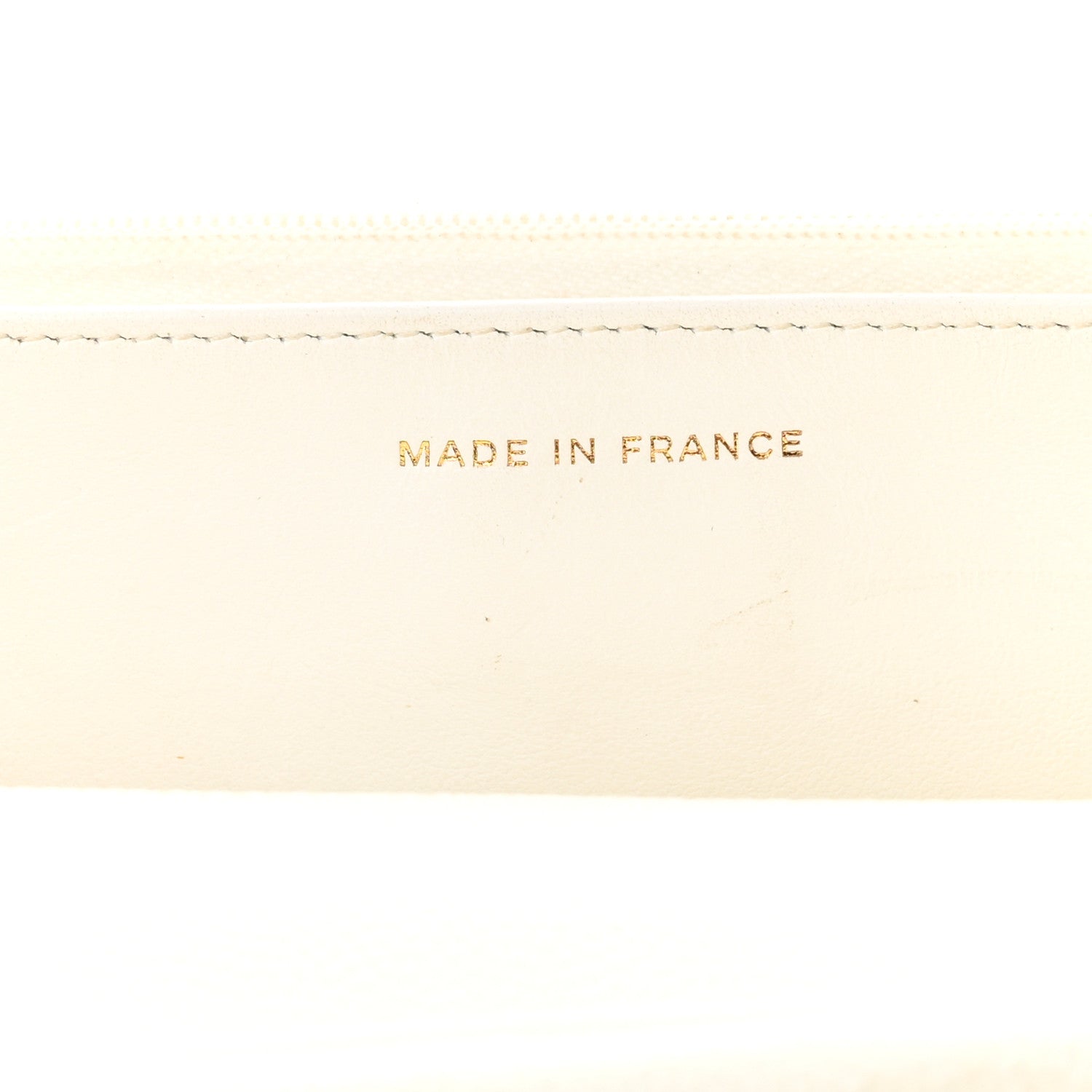 Chanel Caviar Quilted Wallet On Chain WOC White 7 of 12