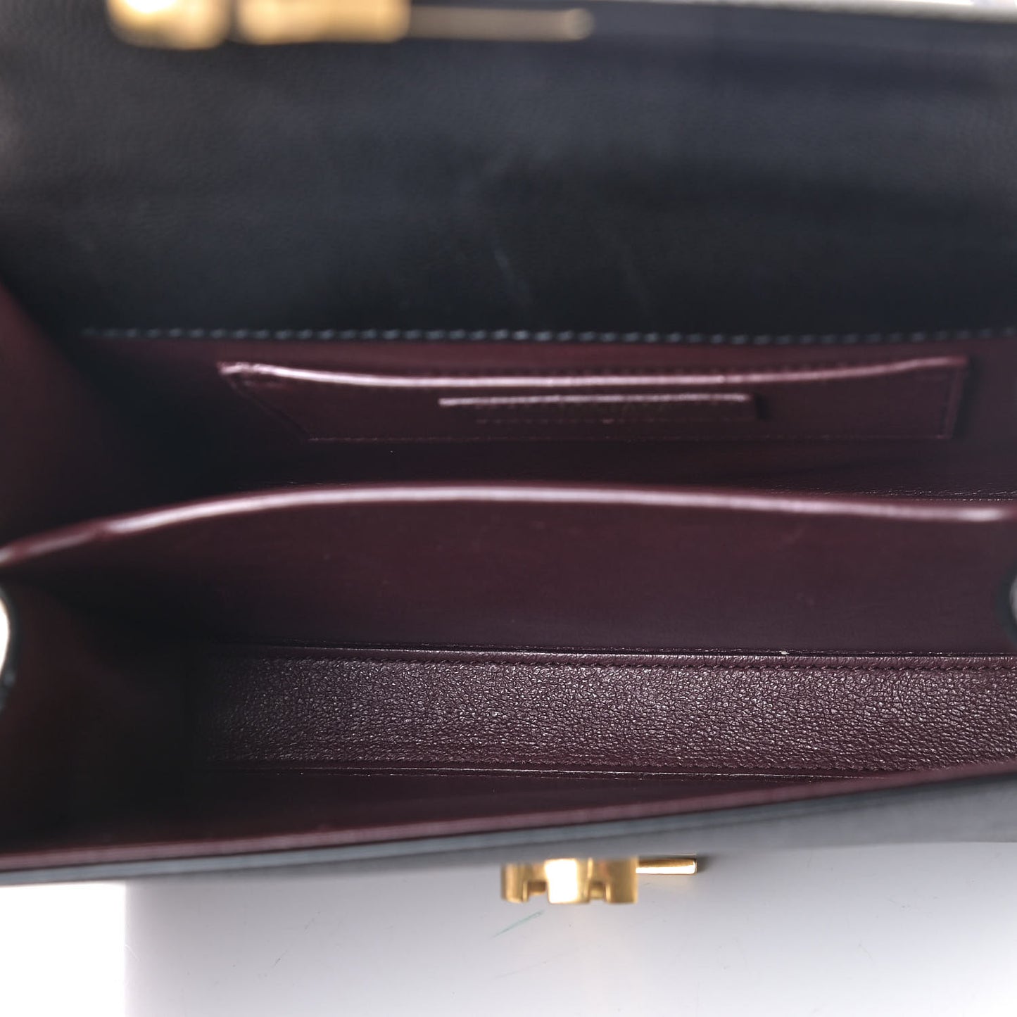 Grain de Poudre Mini Classic Monogram Cassandra Top Handle Black Rouge Legion