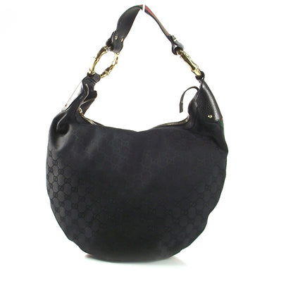 Gucci Monogram Bamboo Ring Hobo 1 of 9