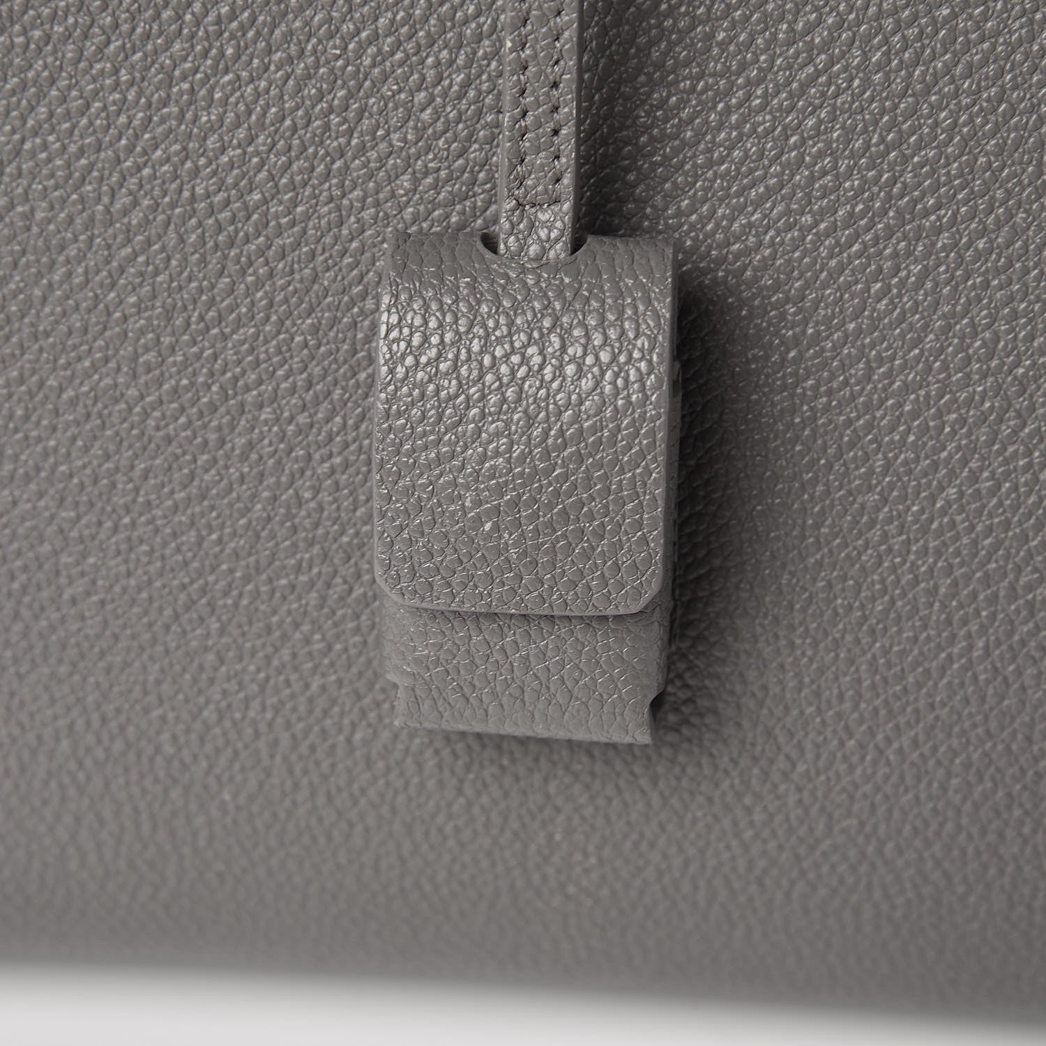 Saint Laurent Grained Calfskin Small Sac De Jour Fog 10 of 32