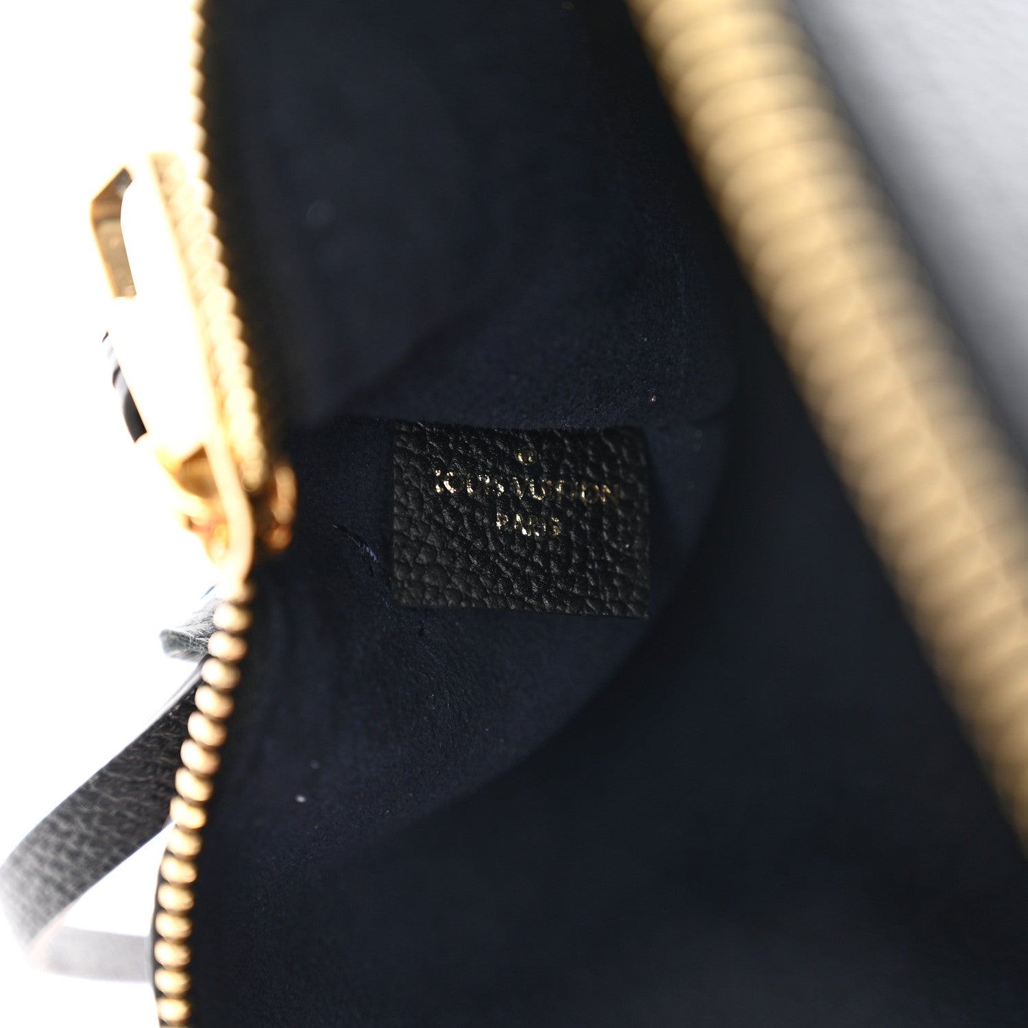 Louis Vuitton Empreinte Monogram Giant Neverfull MM Pochette Black 6 of 10