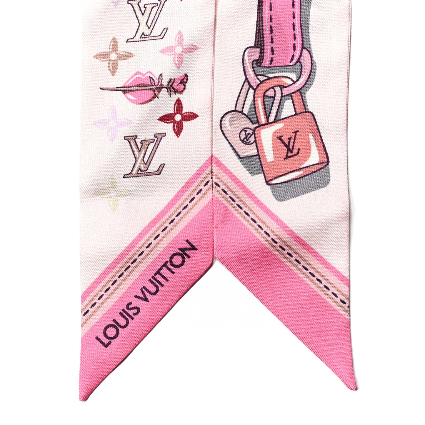 Silk Monogram A la Folie BB Bandeau Light Pink