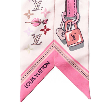 Louis Vuitton Silk Monogram A la Folie BB Bandeau Light Pink 3 of 4