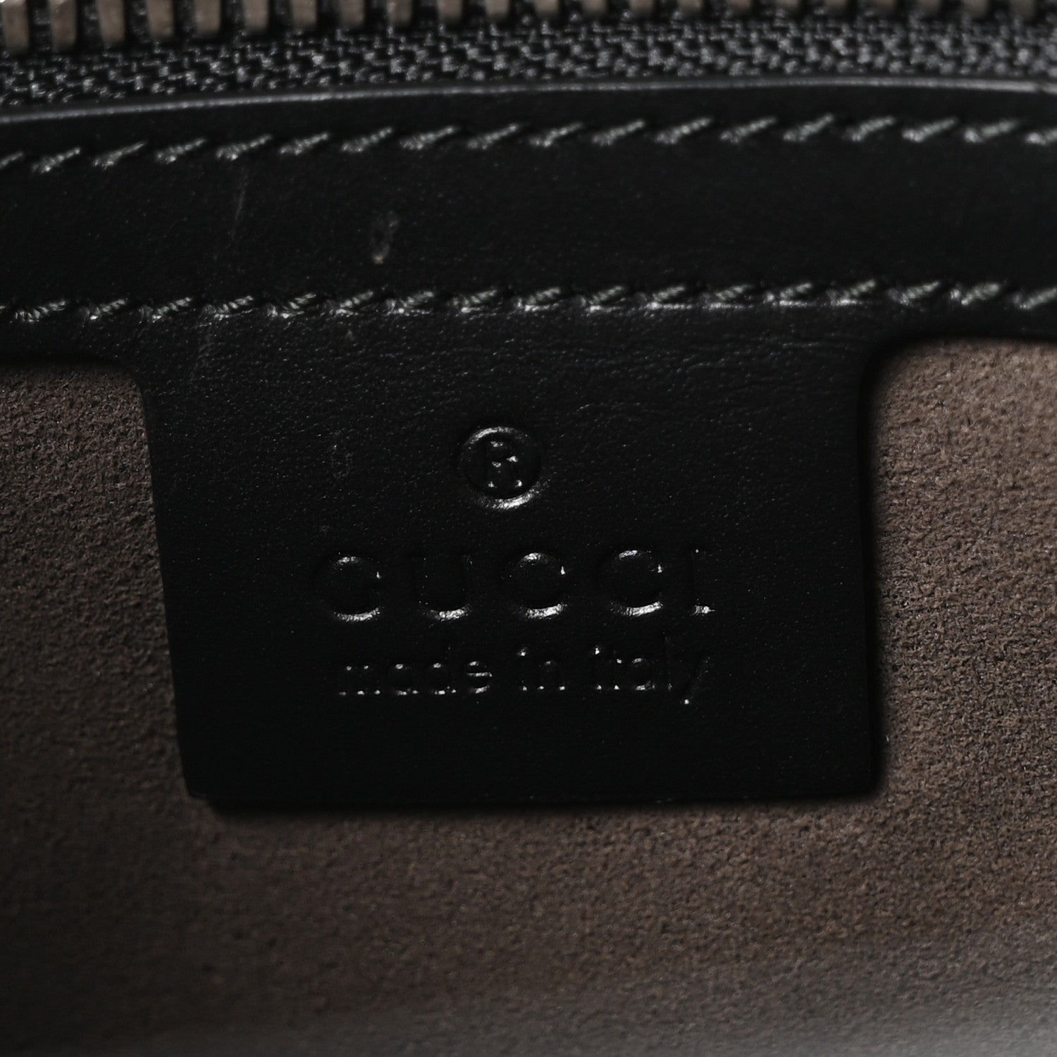 Gucci Guccissima Signature Briefcase Black 6 of 10