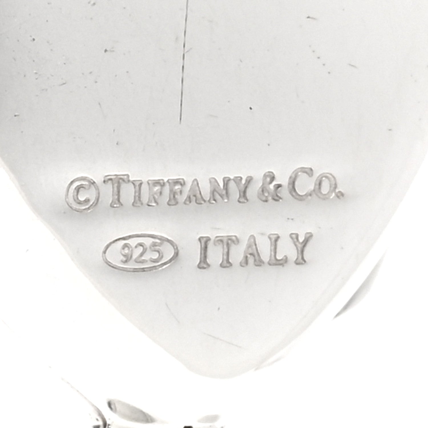 Tiffany Sterling Silver Heart Key Locket Pendant Necklace 5 of 5