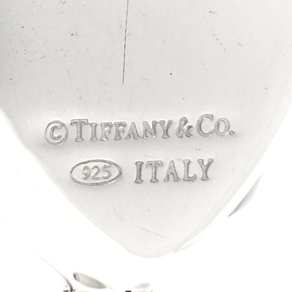 Tiffany Sterling Silver Heart Key Locket Pendant Necklace 5 of 5