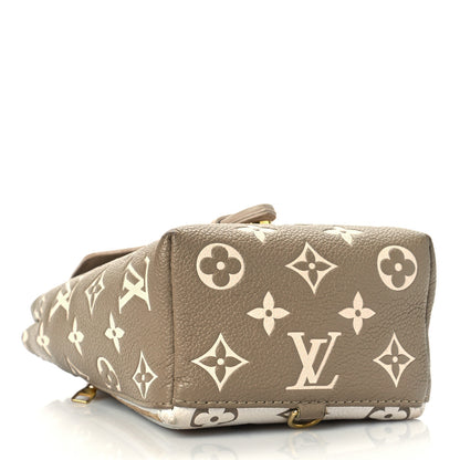 Louis Vuitton Empreinte Monogram Spring In The City Tiny Backpack Kaki Beige Cream 4 of 11