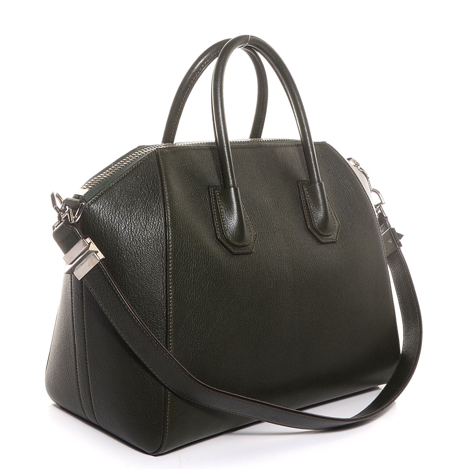 Givenchy Sugar Grained Goatskin Medium Antigona Military 4 of 10