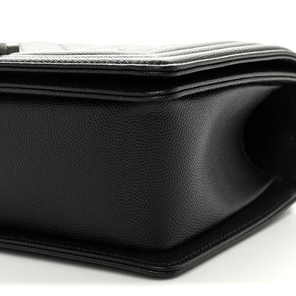 Chanel Caviar Quilted Medium Boy Flap Black 10 of 10