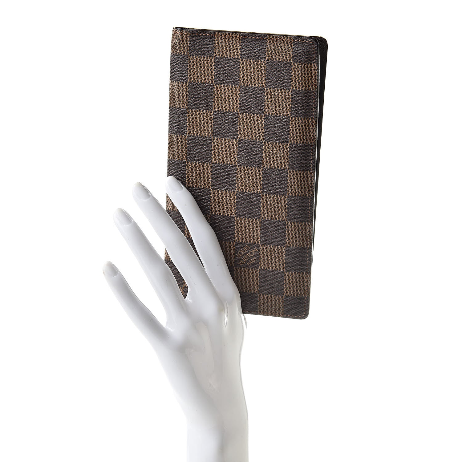 Louis Vuitton Damier Ebene Porte Valeurs Organizer Wallet 2 of 8