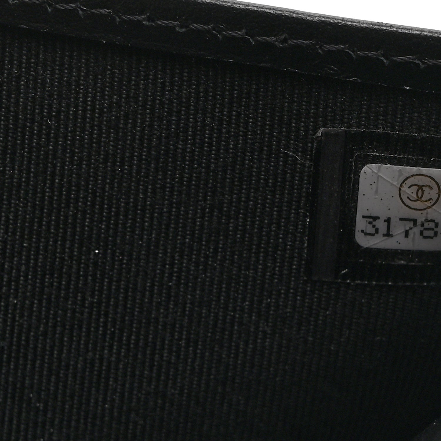 Chanel Caviar Quilted Compact Boy Wallet Black 9 of 11