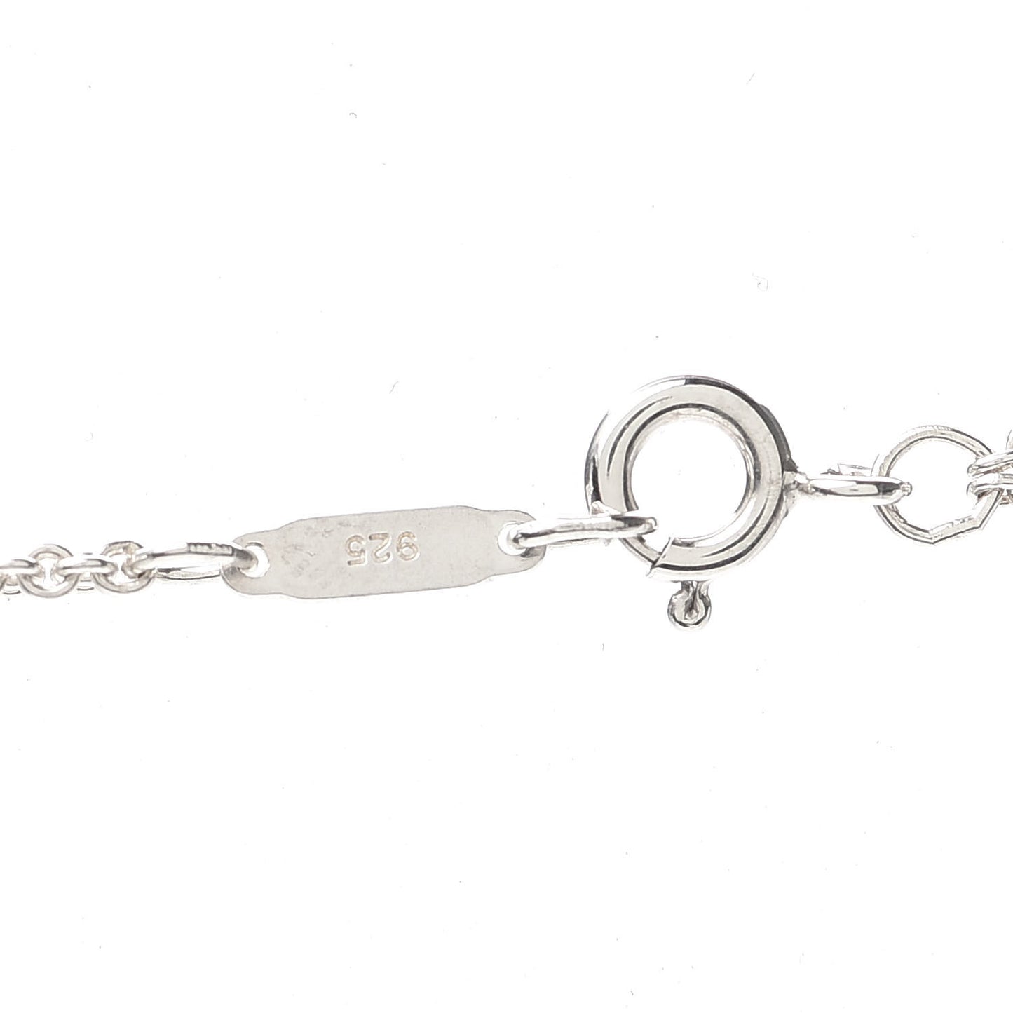 Sterling Silver Figure 8 Pendant Necklace