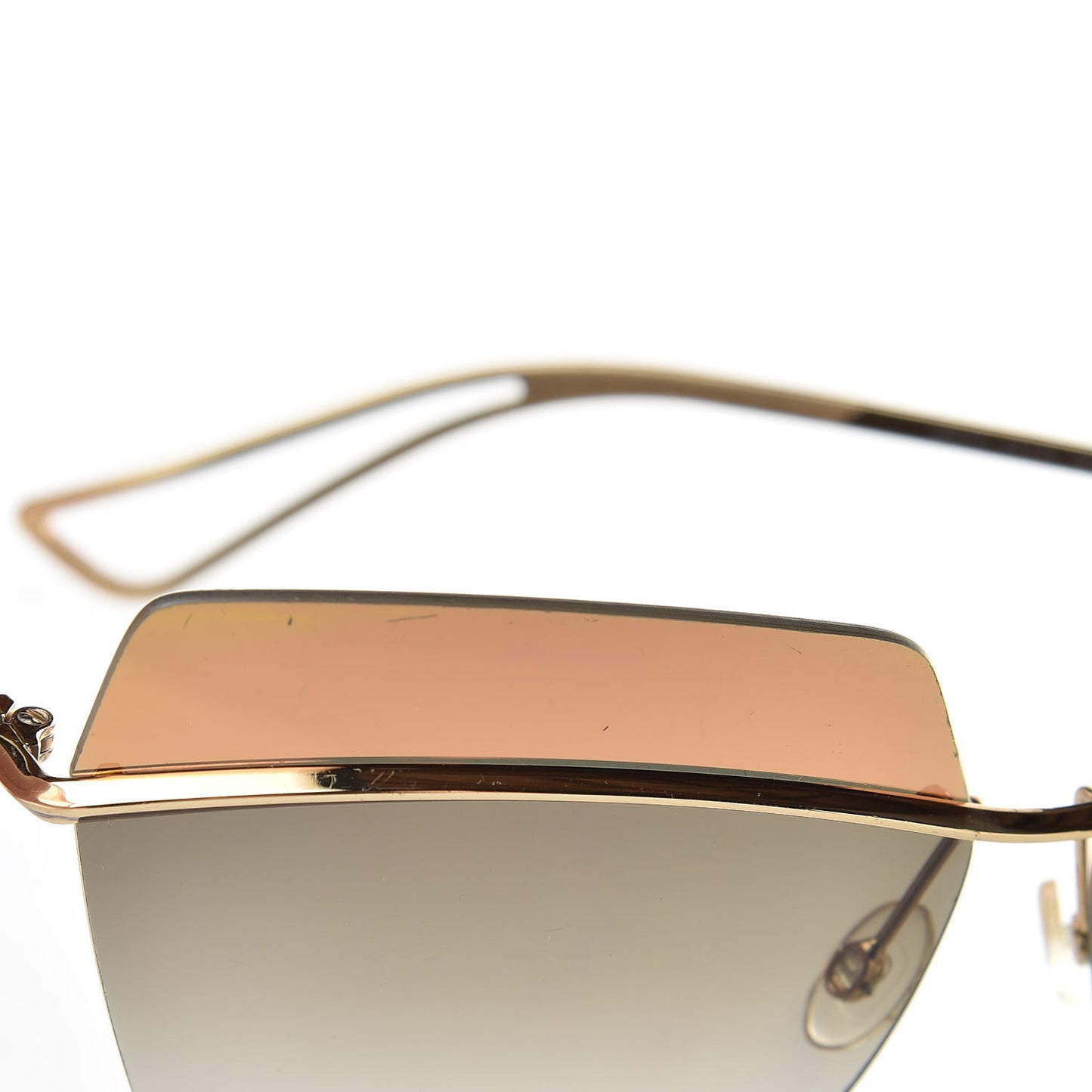 Metal DiorMetallic Sunglasses Grey Copper