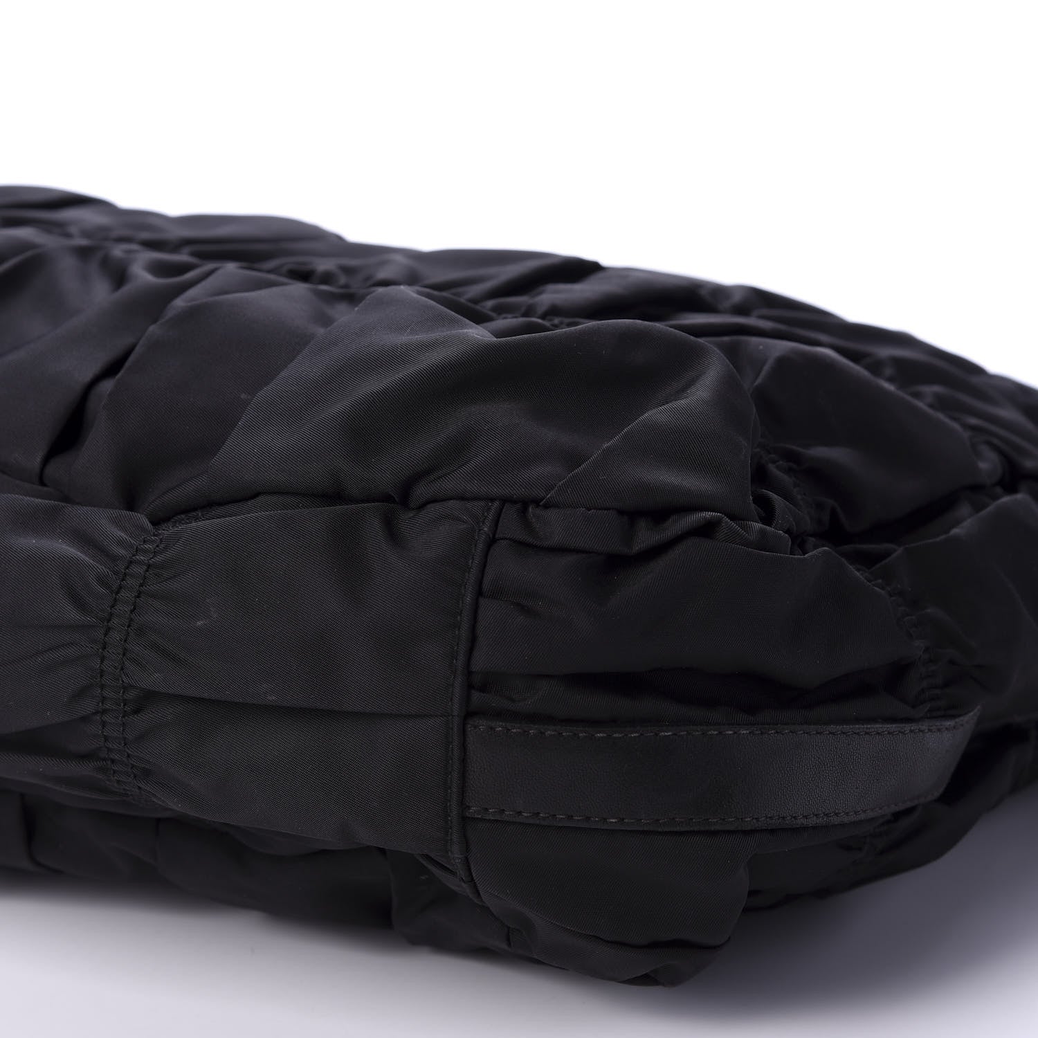 Prada Tessuto Nylon Gaufre Hobo Black 7 of 11