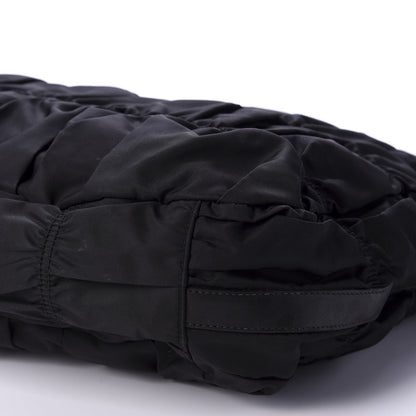 Prada Tessuto Nylon Gaufre Hobo Black 7 of 11