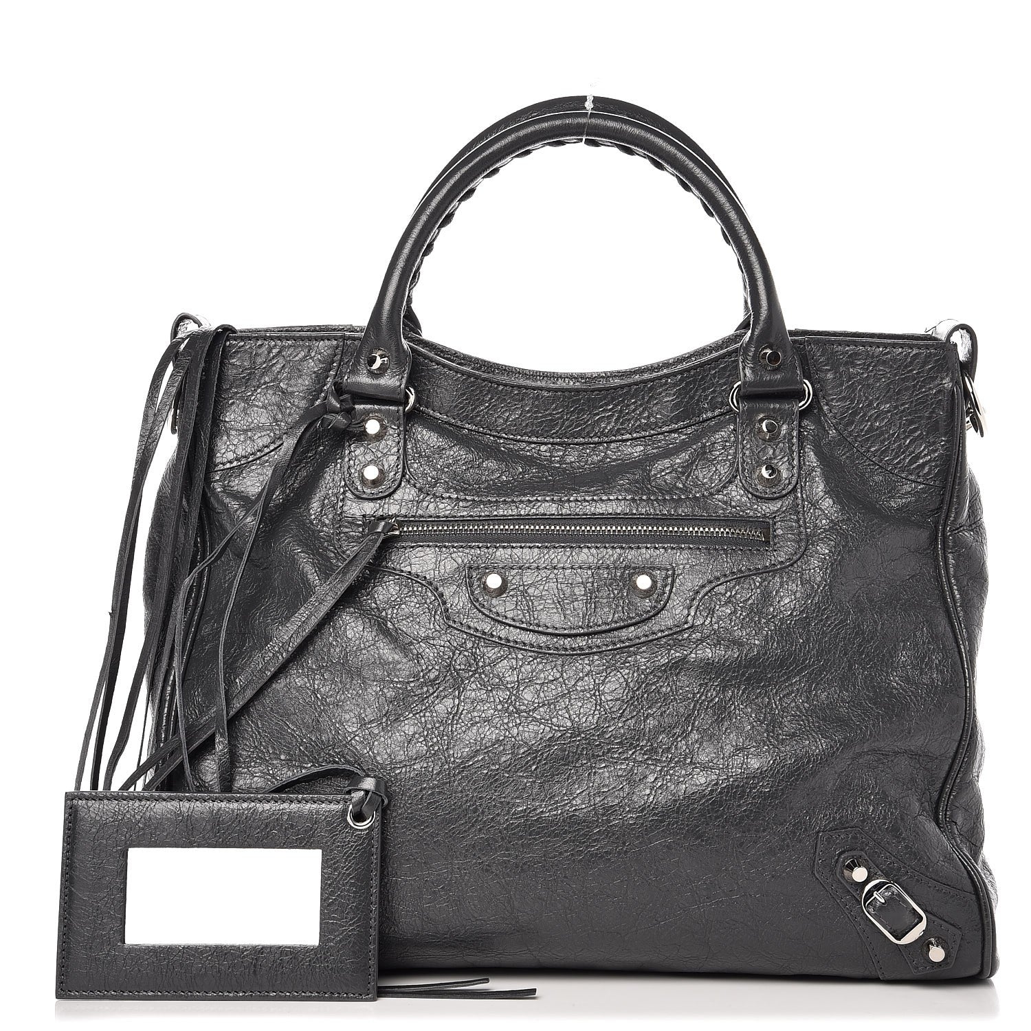 Balenciaga Agneau Classic Hardware Velo Gris Fossile 1 of 9