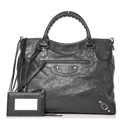 Balenciaga Agneau Classic Hardware Velo Gris Fossile 1 of 9