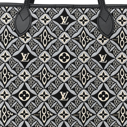 Louis Vuitton Jacquard Since 1854 Neverfull MM Grey 11 of 13