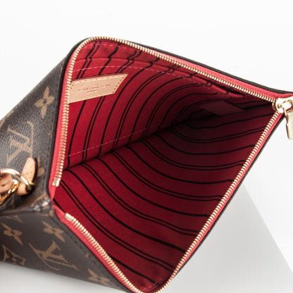 Louis Vuitton Monogram Neverfull MM GM Pochette Cherry 5 of 8