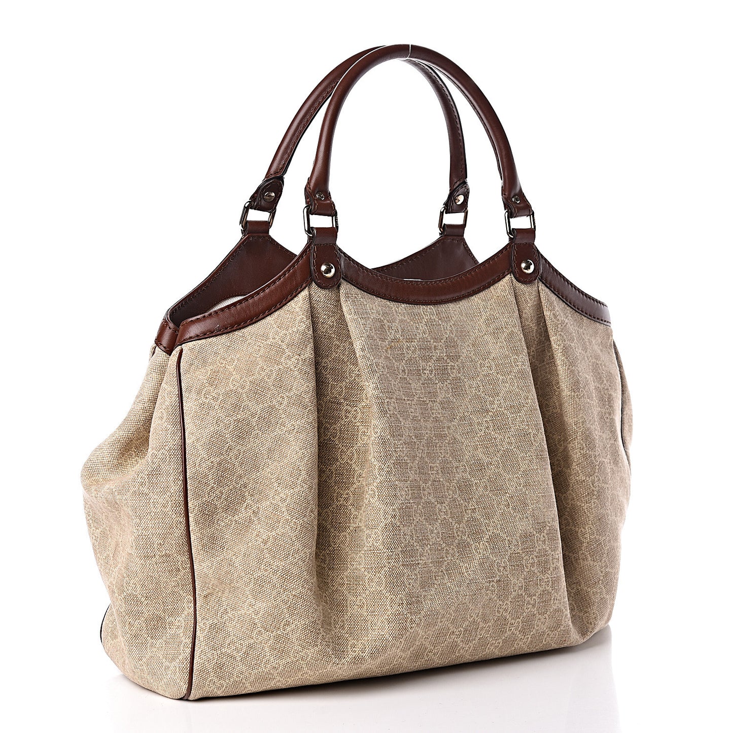 Monogram Cabinato Large Sukey Tote Brown