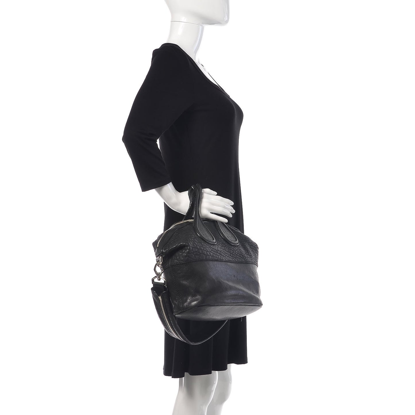 Sheepskin Calfskin Small Nightingale Black