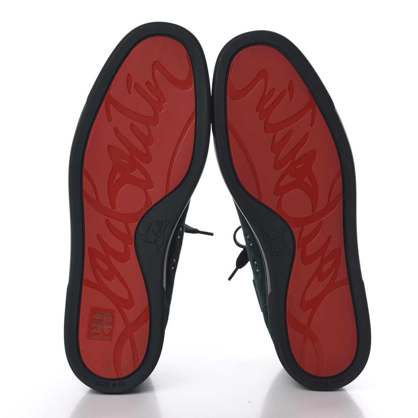 Veau Velours Mens New Lou Degra Flat Sneakers 41.5 Ivy