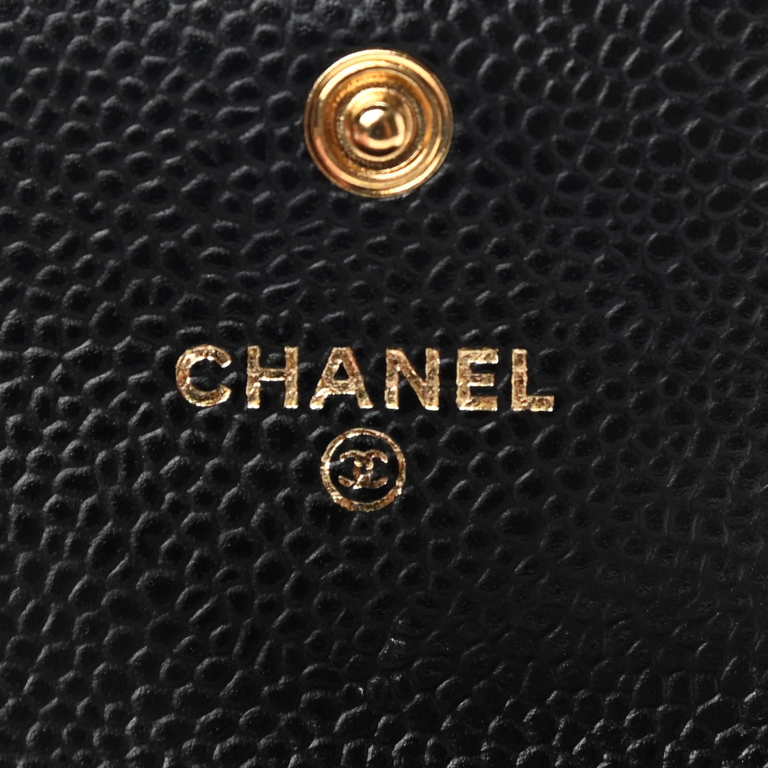 Chanel Caviar Quilted Flap Card Holder Black 6 of 8