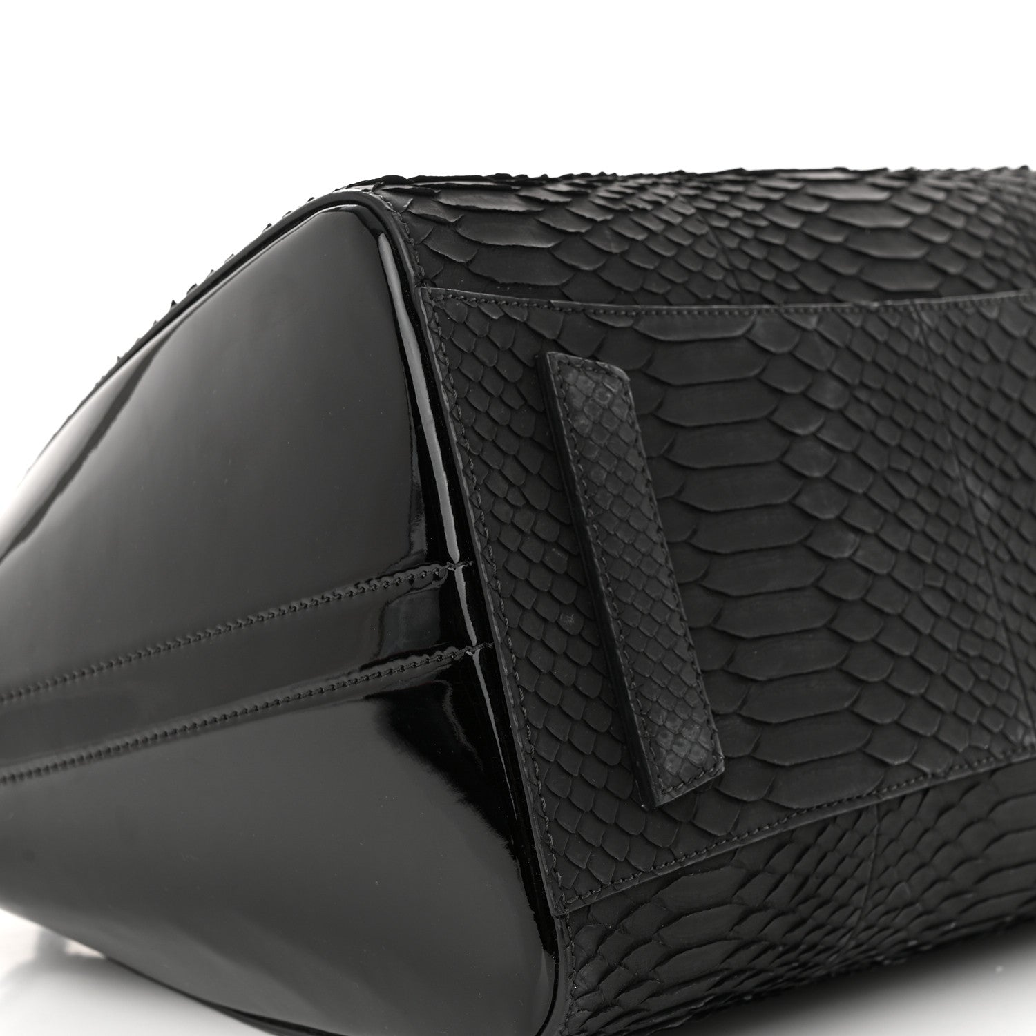 Givenchy Snakeskin Patent Mini Antigona Black 9 of 14