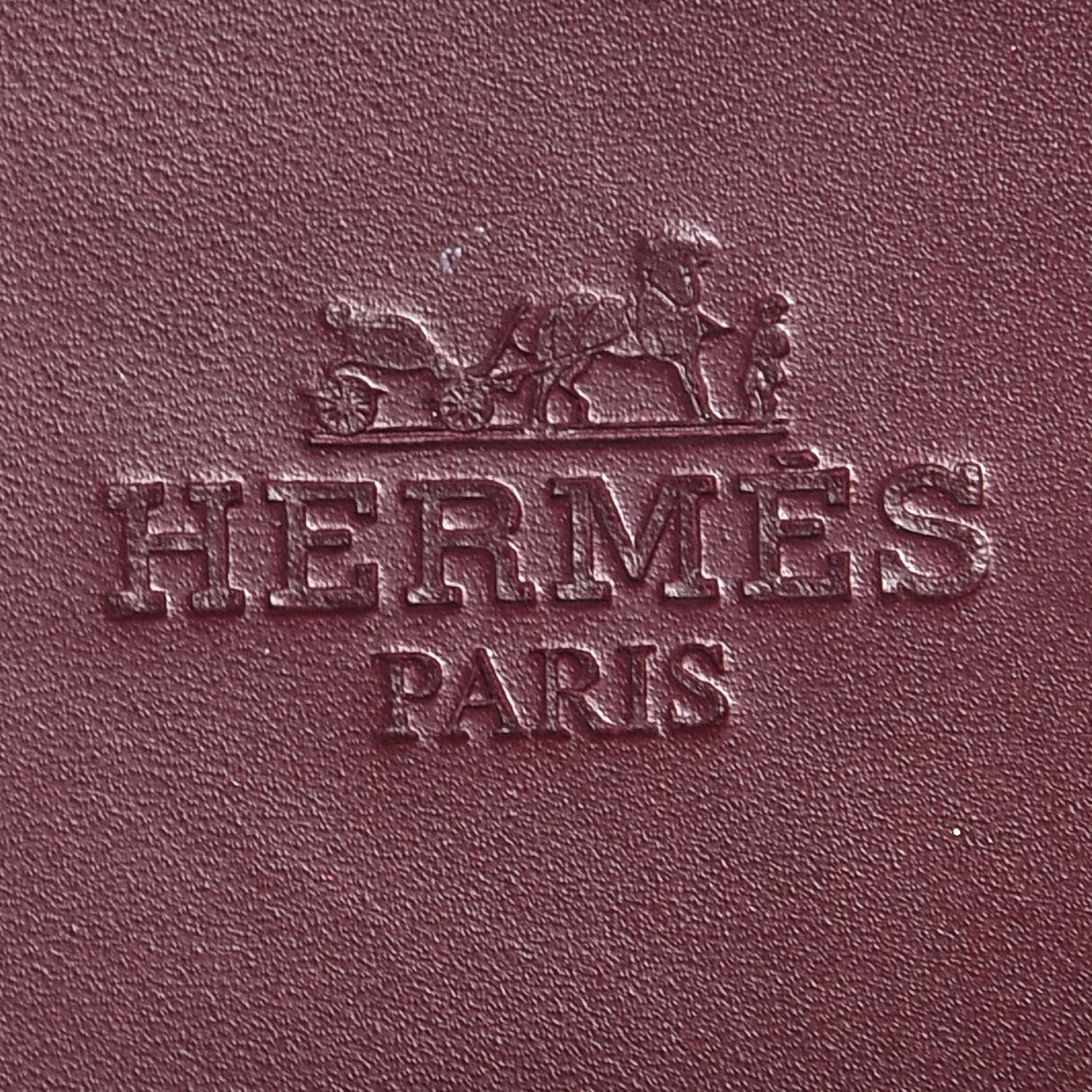 Hermes Calfskin Lisboa Sandals 35 Bordeaux 7 of 7