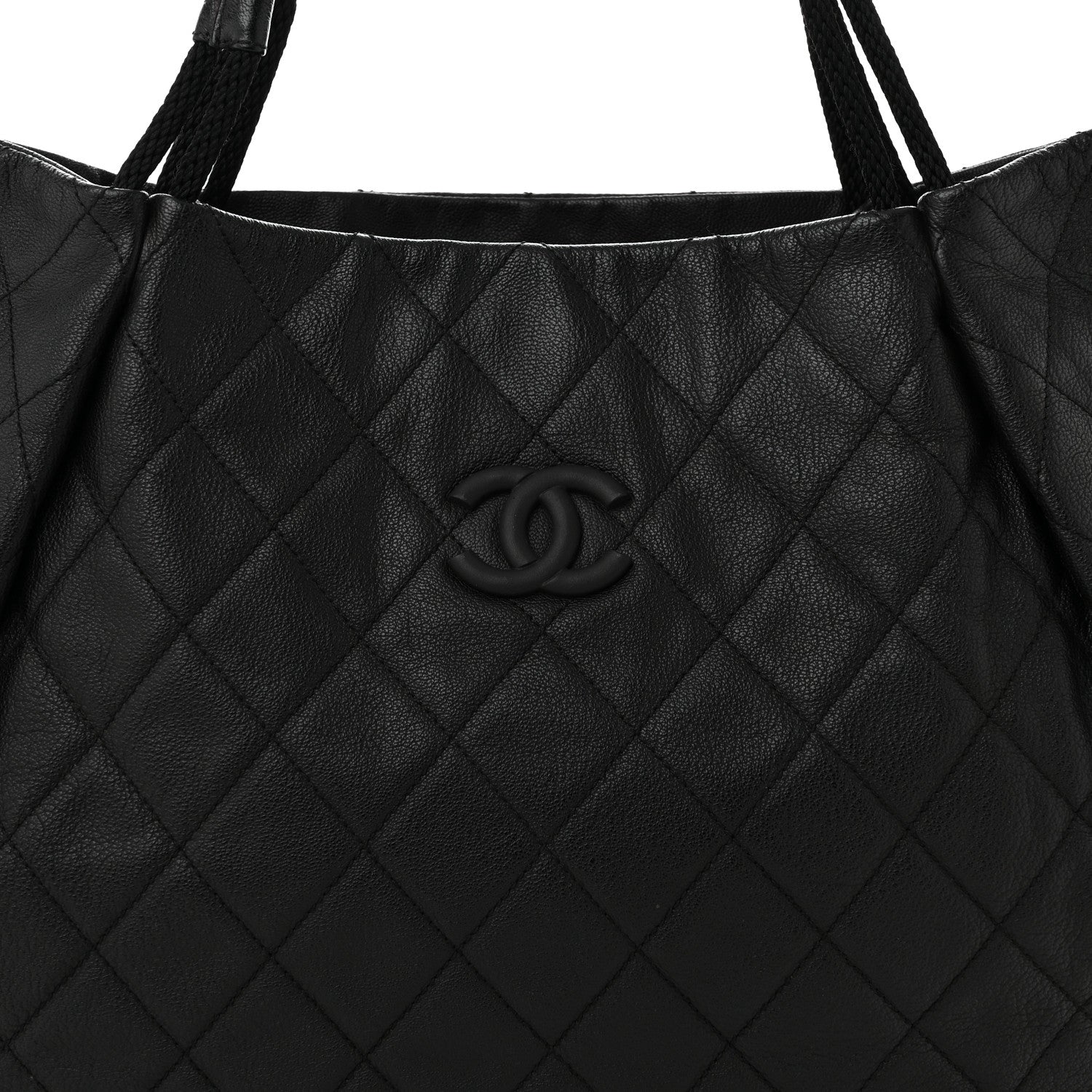 Chanel Caviar Quilted Soho Expandable Zip Shoulder Bag Black 8 of 10